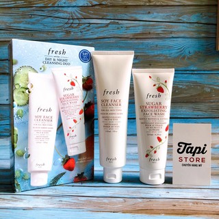 Set sữa rửa mặt Fresh Day & Night Cleansing Duo