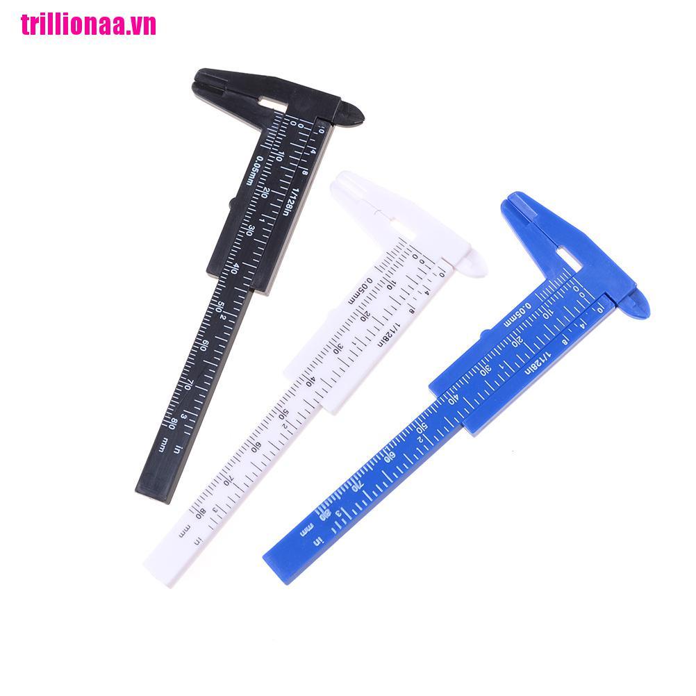 Thước Cặp Cơ Mini 80mm Bằng Nhựa Chuyên Dụng Cho Học Sinh