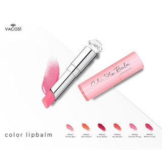 Son Dưỡng Có Màu Vacosi Natural Color Lip Balm 3g