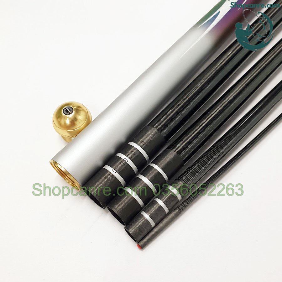 Cần Câu Đài Câu Đơn Nguyệt Long 5H tặng kèm 1 ngọn zin hàng loại 1