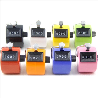 4 Chữ Số Cầm Tay Kỹ Thuật Số Tally Counter Cơ Hướng Dẫn Sử Dụng Đếm Hẹn Giờ Ngón Tay Clicker