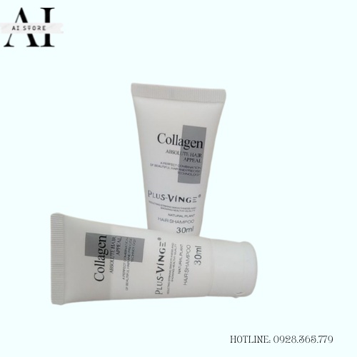 Dầu gội collagen vinger 30ml hương thơm nước hoa.  AI Store