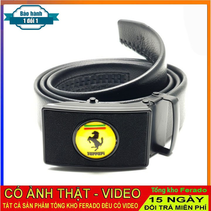 Dây nịt lưng nam mặt ngựa