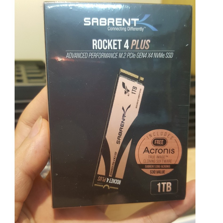 Ổ Cứng SSD 1TB SABRENT Rocket 3/ Gen 4/ Gen 4 Plus NVMe M2 PCIe Gen3 x4 2280