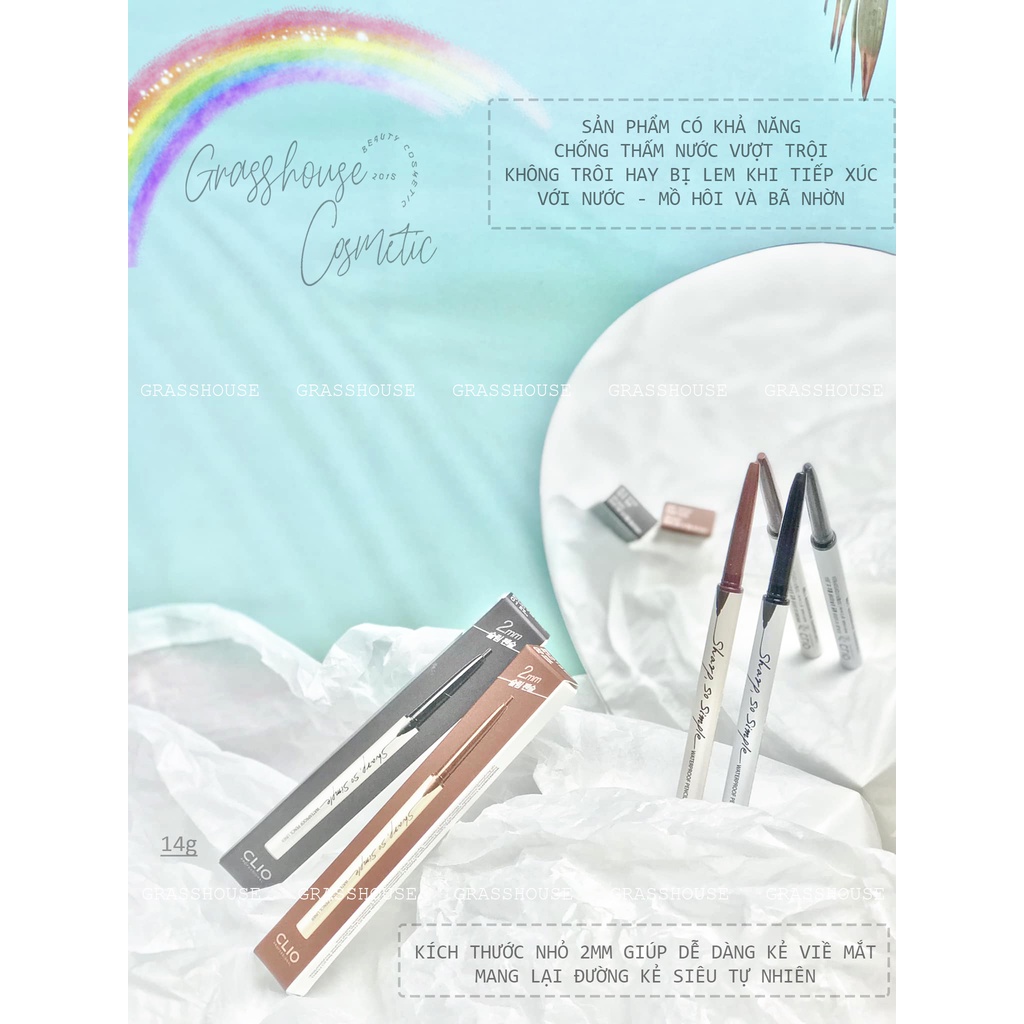 KẺ MẮT GEL 𝐂𝐋𝐈𝐎 𝐒𝐇𝐀𝐑𝐏, 𝐒𝐎 𝐒𝐈𝐌𝐏𝐋𝐄 𝐖𝐀𝐓𝐄𝐑𝐏𝐑𝐎𝐎𝐅 𝐏𝐄𝐍𝐂𝐈𝐋 𝐋𝐈𝐍𝐄𝐑
