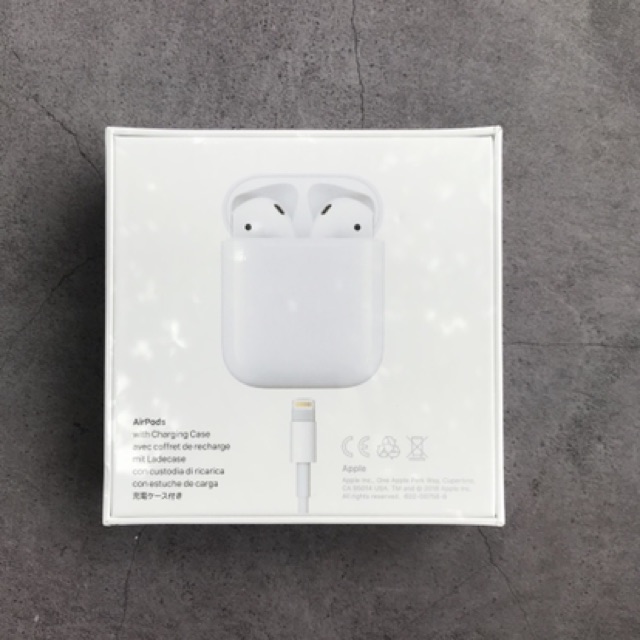 [Mã ELTECHZONE giảm 6% đơn 500K] (VN/A Chính Hãng) Tai Nghe Airpod 2 New Nguyên Seal - Chính Hãng Việt Nam Phân Phối | BigBuy360 - bigbuy360.vn