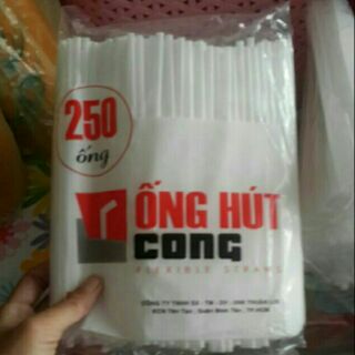 10 bịch ống hút giá sỉ