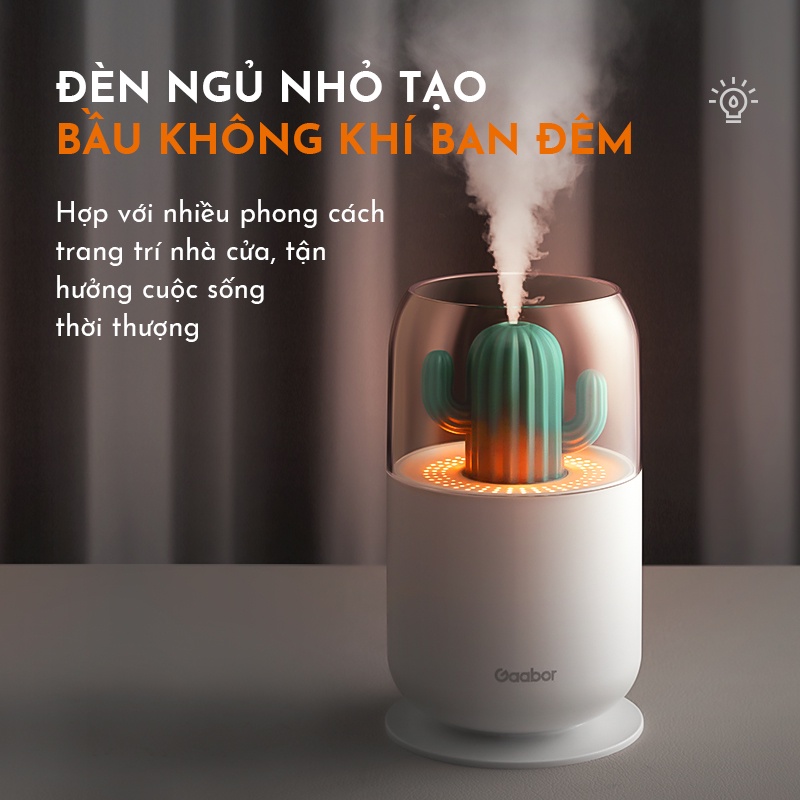 Máy phun sương tạo ẩm, xông tinh dầu GAABOR GMH-N3A - Hàng chính hãng