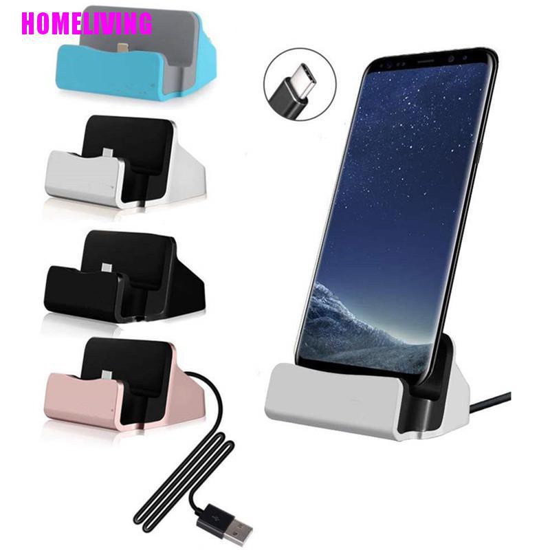 Đế Sạc Đứng Đồng Bộ Hóa Dữ Liệu Type-C Thông Minh