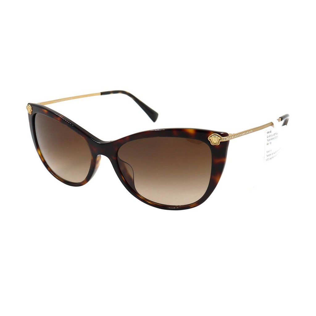 Kính mát nam nữ Versace 0VE4345BA0 màu sắc thời trang chính hãng, thiết kế dễ đeo bảo vệ mắt