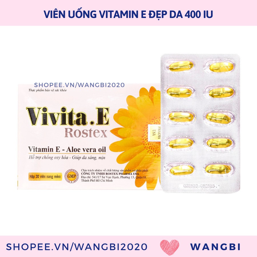 Vitamin E - Aloe vera oil | Thế Giới Skin Care
