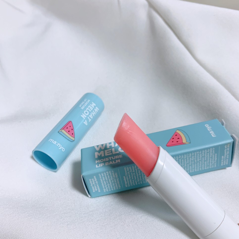 Son dưỡng môi dưa hấu Manyo Factory What a Melon Moisture Lip Balm 4g