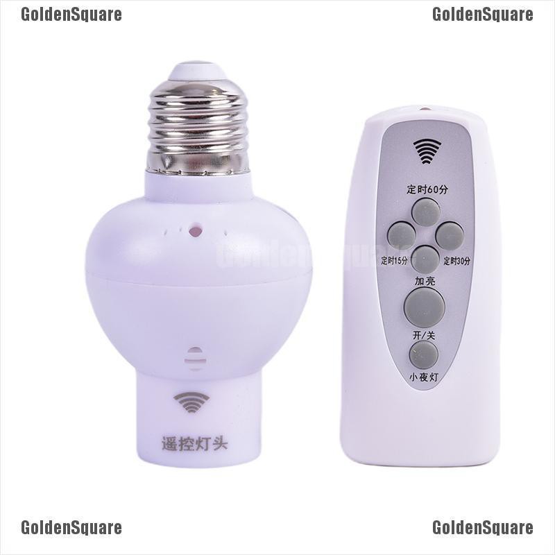 Giá Đỡ Bóng Đèn E27 Cảm Biến Âm Thanh Không Dây Điều Khiển Từ Xa