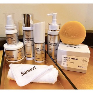 Bộ 5 sản phẩm chăm sóc da nhạy cảm sameri