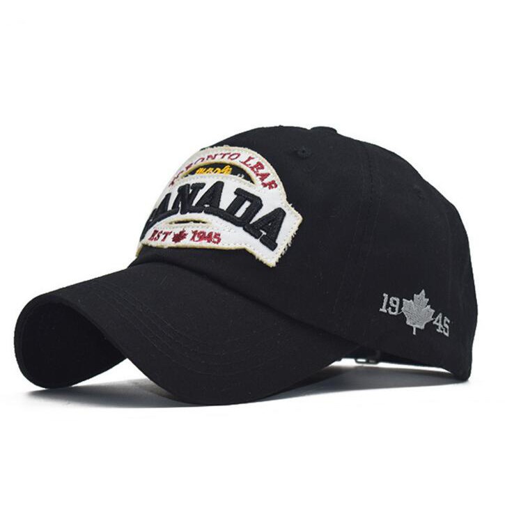 Mũ Lưỡi Trai Vải Cotton In Hình Lá Phong Thời Trang Thể Thao Cho Nam Và Nữ