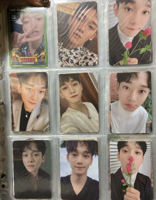Card album của thành viên Chen  EXO official.