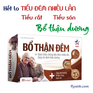 BỔ THẬN ĐÊM - Hỗ trợ giảm rối loạn tiểu tiện do thận yếu [TIỂU ĐÊM, TIỂU RẮT, TIỂU SÓN, TIỂU KHÔNG TỰ CHỦ]
