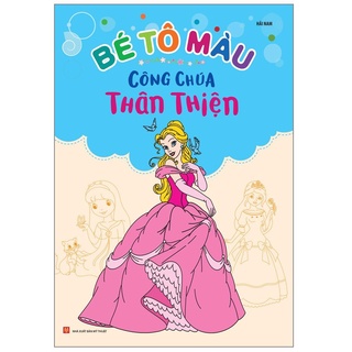 Sách: Combo Bé Tô Màu Công Chúa (Túi 6 Cuốn )