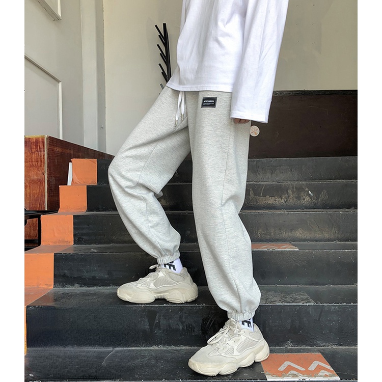 NRVP Quần Thể Thao Ống Rộng Phong Cách Hàn Quốc
