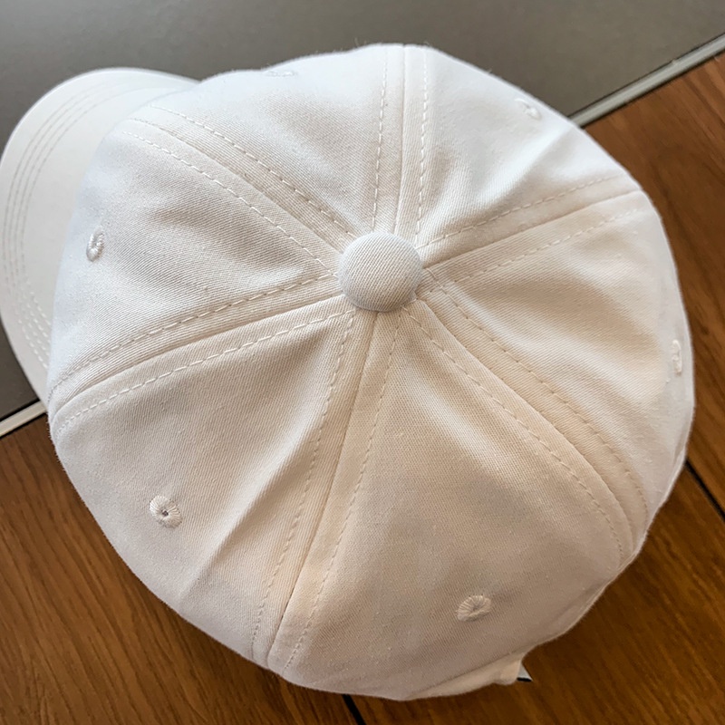 Nón Lưỡi Trai Cotton Thêu Chữ Phong Cách Hàn Quốc Thời Trang