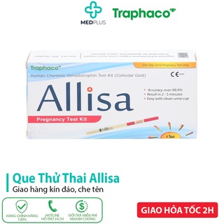 Que thử thai bản to Allisa của Traphaco - giao hàng kín đáo, che tên sản phẩm - Que thử thai Allisa