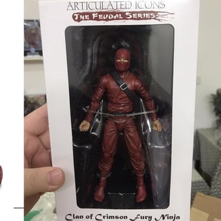 Mô hình Ninja đỏ Crimson Fury