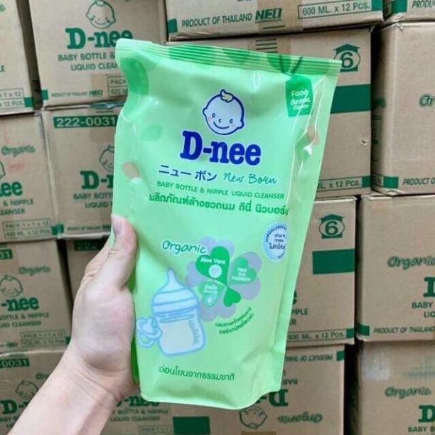 Nước rửa bình sữa Dnee túi 600ml