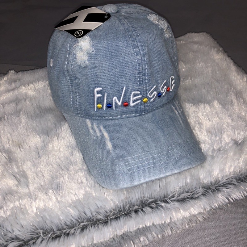 Nón kết jean khoá đồng