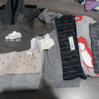 Combo body áo bé trai