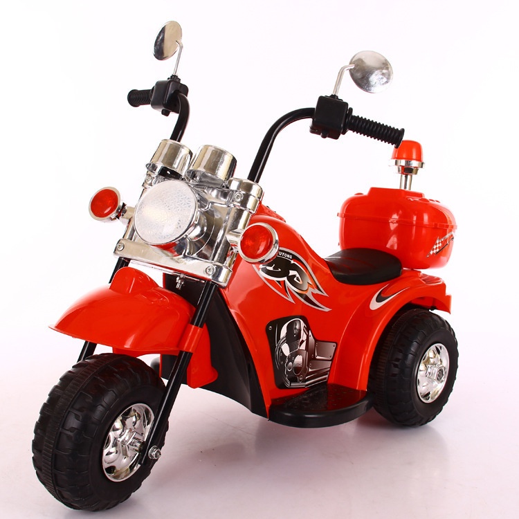 ♂Nhà máy bán hàng trực tiếp xe máy điện trẻ em ba bánh xe máy Harley xe máy cảnh sát có thể được sử dụng làm xe ô tô sạc