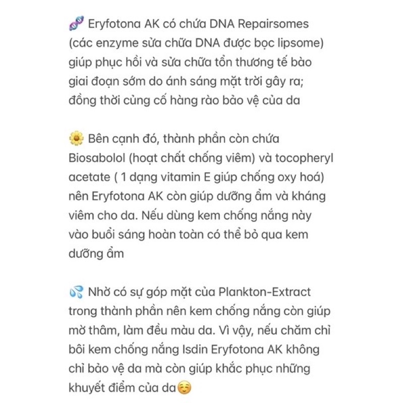 Kem chống nắng Isdin Eryfotona AK SPF 100+ Fluid