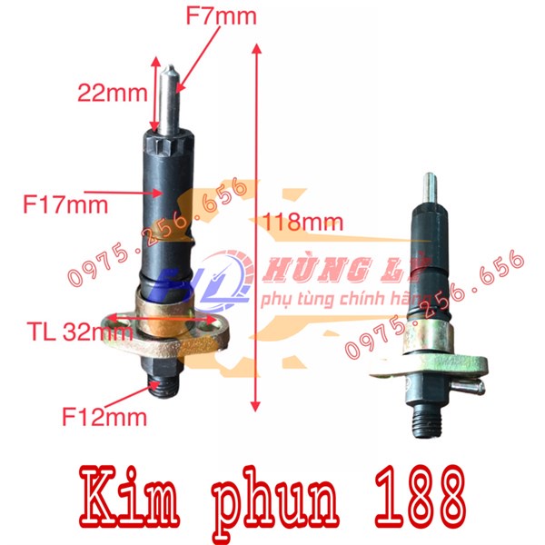 Kim Phun 188 Full Box phụ tùng máy cày phụ tùng máy nông nghiệp phụ tùng Hùng Lỳ