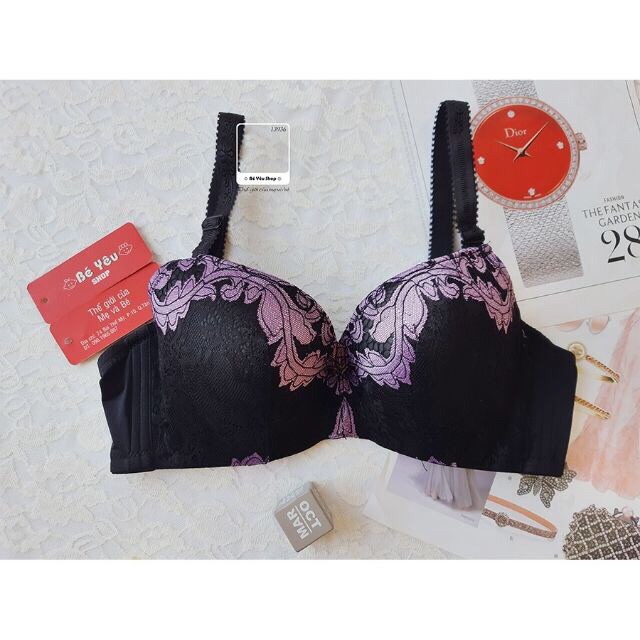 (936)Áo lót mỏng ren hoa đẹp