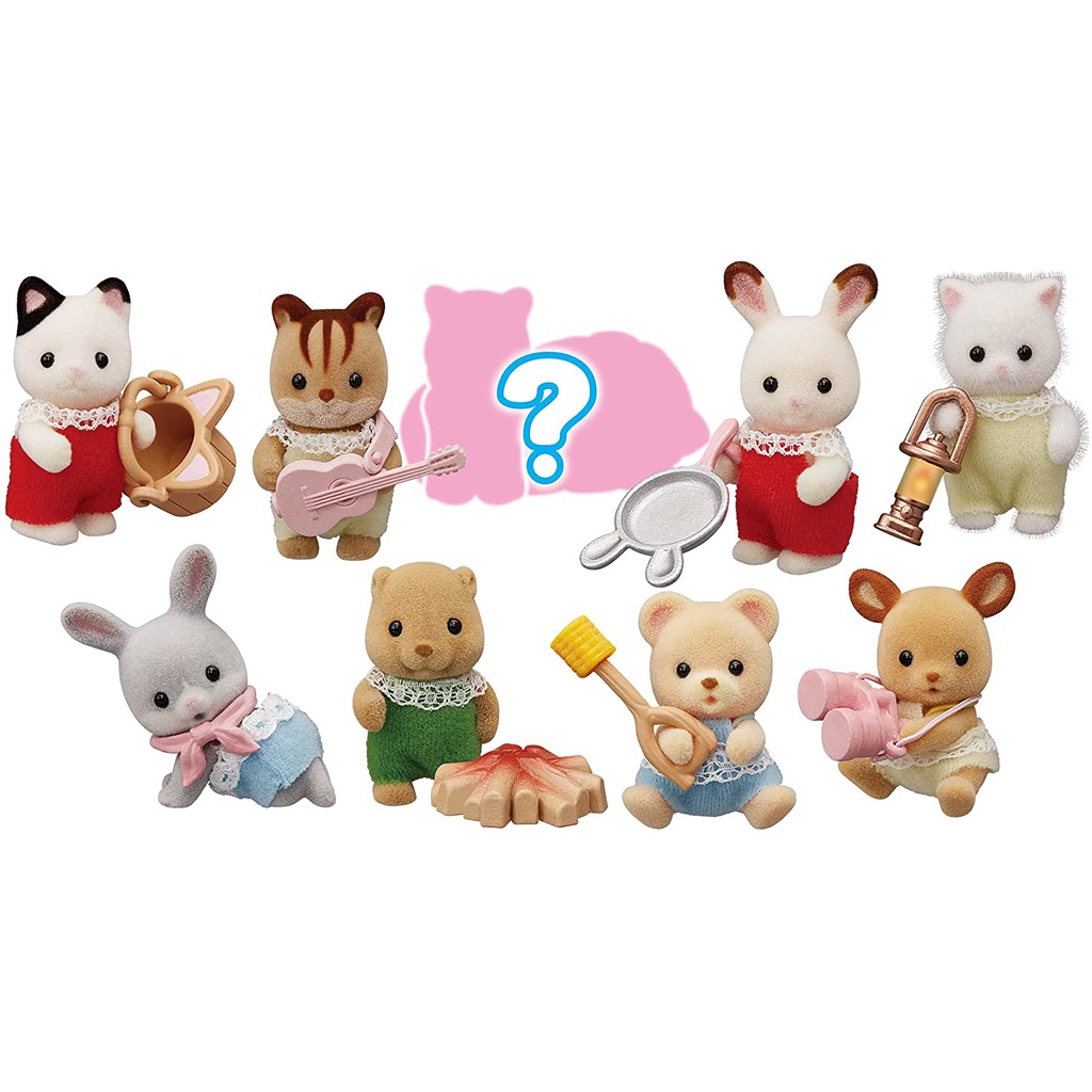 Đồ chơi Sylvanian Families BB-03 BB-06 Nhật Bản Chính hãng EPOCH Búp bê mini em bé đóng túi ngẫu nhiên 9 loại khác nhau