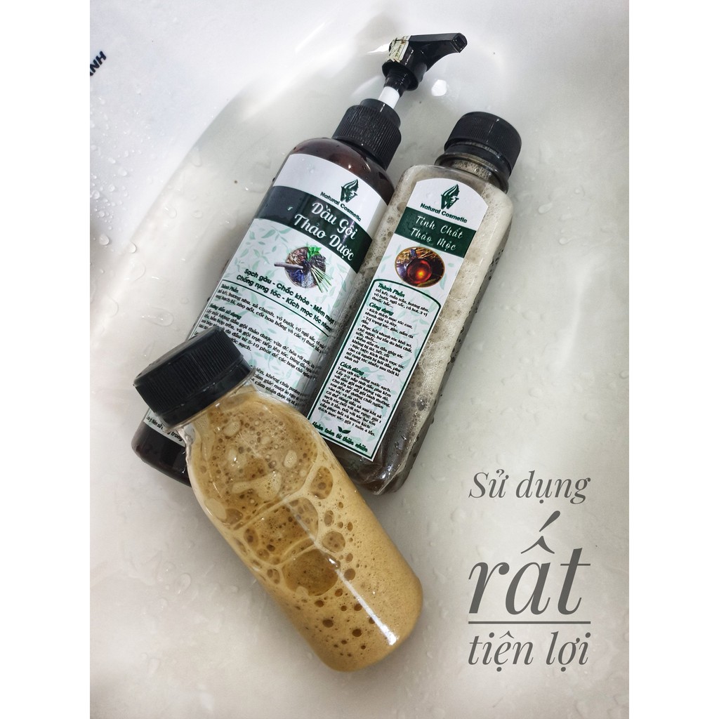 [Loại dày] CHAI NHỰA / LỌ NHỰA 100ml dùng để pha hỗn hợp Dầu gội và Tinh chất thảo mộc