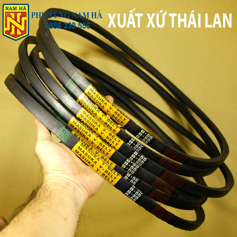 Dây curoa máy trộn bê tông bản B55, B57, B65, B72