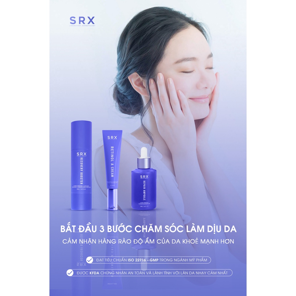 SRX Recovery Booster Gel dưỡng ẩm, phục hồi, bảo vệ da 50ml