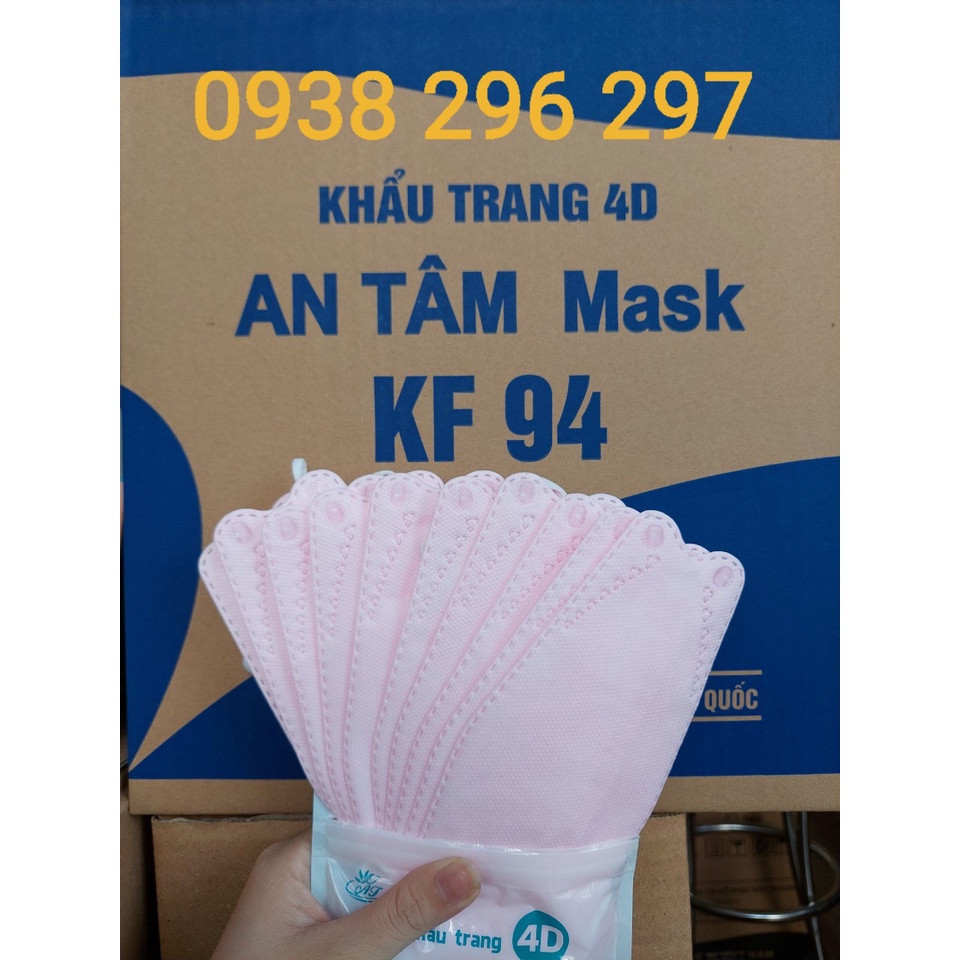 KF94-Khẩu trang y tế 4D AN TÂM "1 gói / 10 cái"