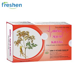 Hồng mạch khang - dành cho người huyết áp thấp