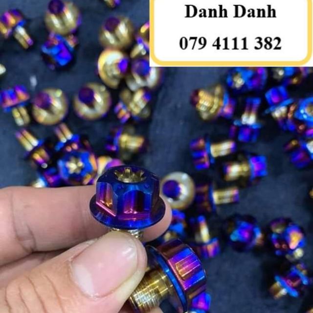 ỐC TITAN (10ly) cho các loại xe