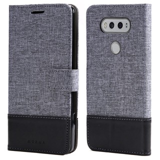 Bao da nắp gập có ngăn đựng thẻ cho điện thoại LG V20
