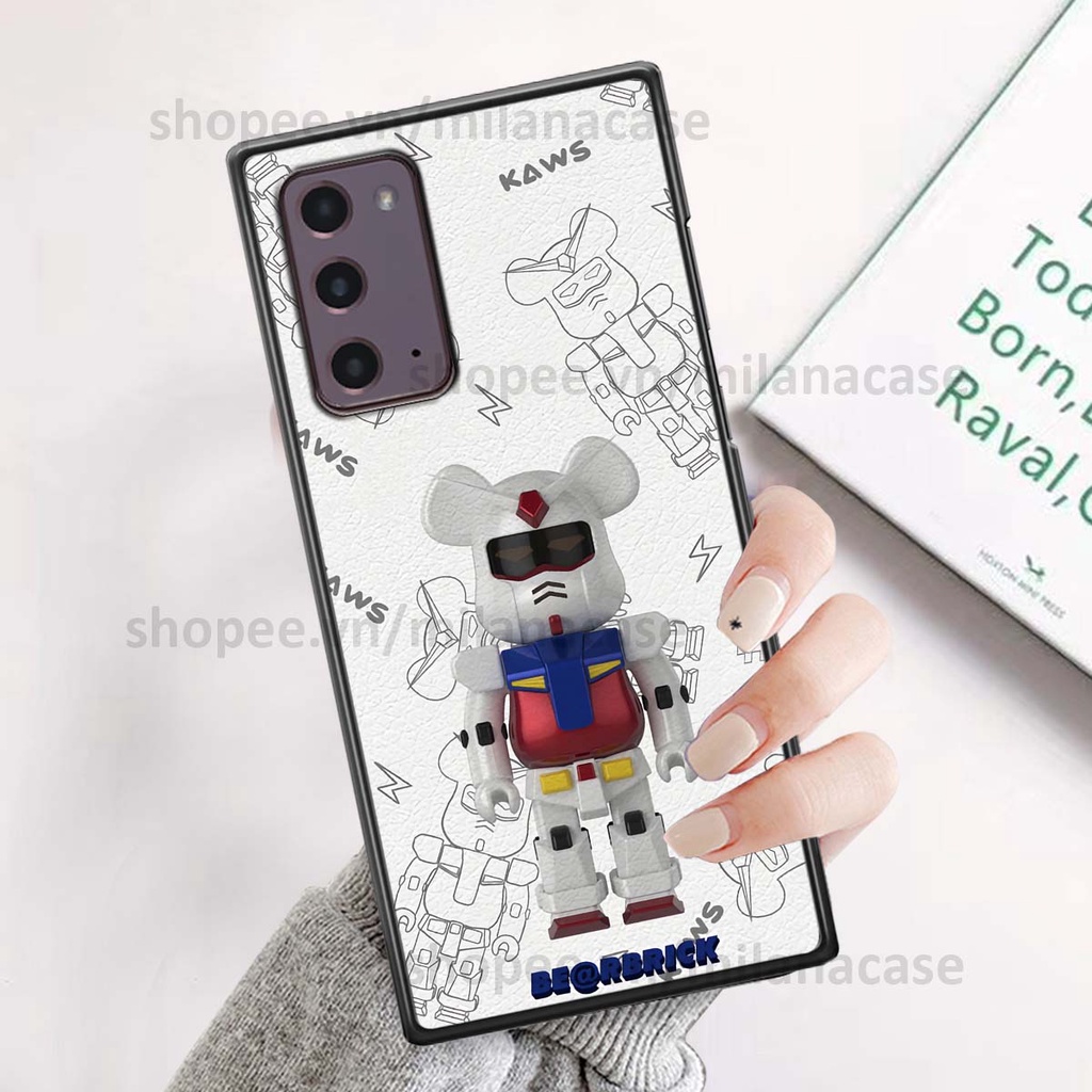 Ốp Samsung Note 20 gấu be@rBrick gấu Teddy Kaws siêu đẹp, phong cách, cá tính
