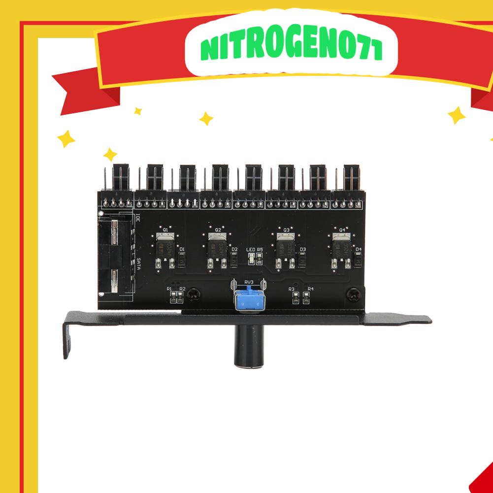 Bộ Điều Khiển Tốc Độ Quạt 8 Kênh Dành Cho CPU Chassis Hard Drive VGA PWM PCI