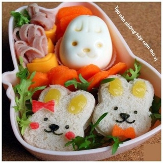 SET 3 KHUÔN NẶN CƠM TẠO HÌNH BENTO