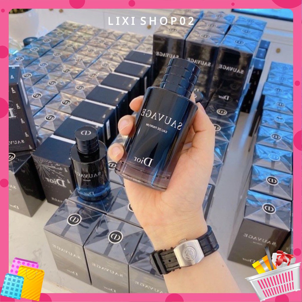 Nước hoa nam Sauvage EDP dung tích 100ml hương thơm gỗ nam tính