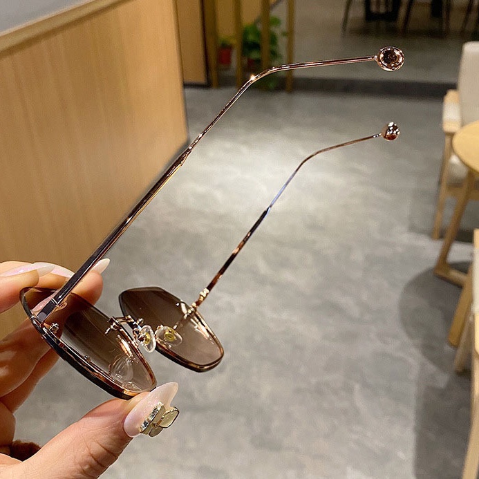 Kính Mát Phân Cực Không Gọng Kiểu Mới Cho Nữ