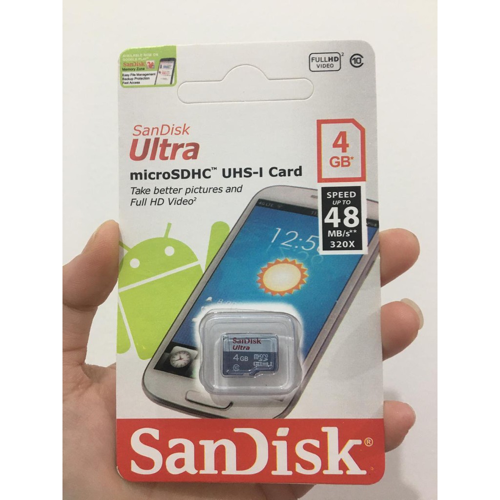 Thẻ Nhớ Sandisk Ultra 2gb 4gb 8gb 16gb 32gb 64gb