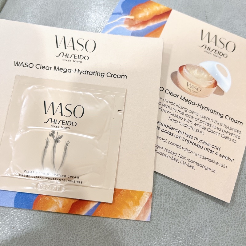 Sample Kem Dưỡng Ẩm Shi.seido Waso Clear Mega-Hydrating Cream