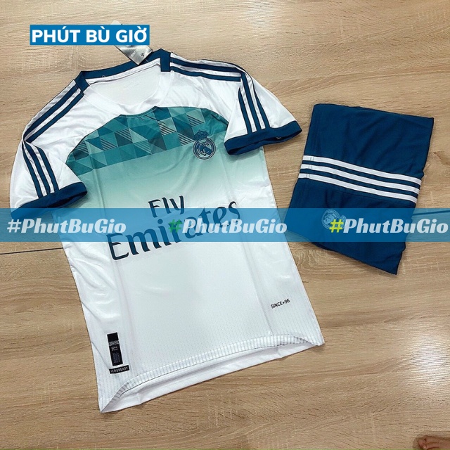 Áo Bóng Đá Thể Thao Đá Banh CLB REAL MADRID/ REAL Mẫu Mới Chất Thun Thái Cao Cấp - Phút Bù Giờ Sport