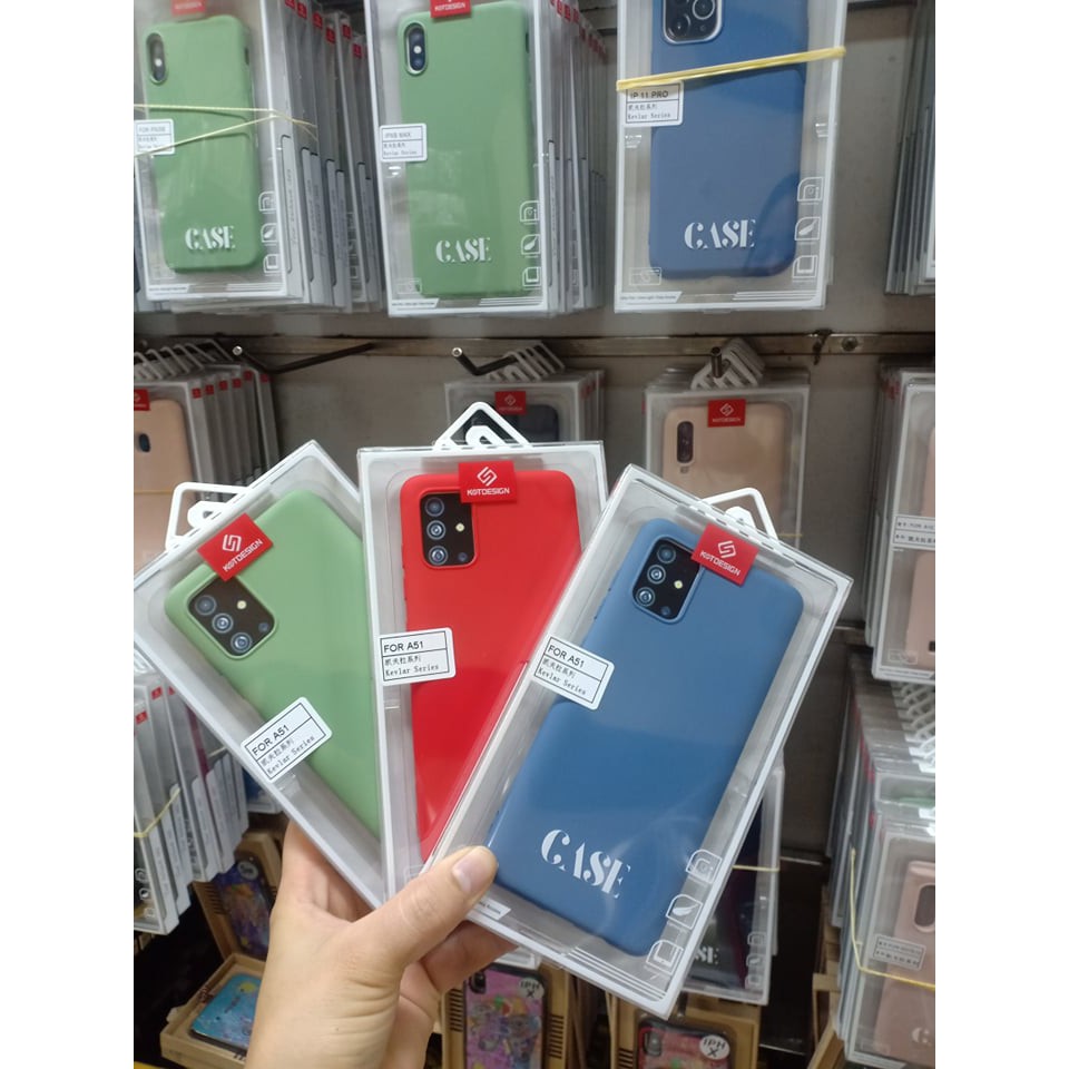 Ốp lưng dẻo Chống bẩn KT Samsung A51/A71